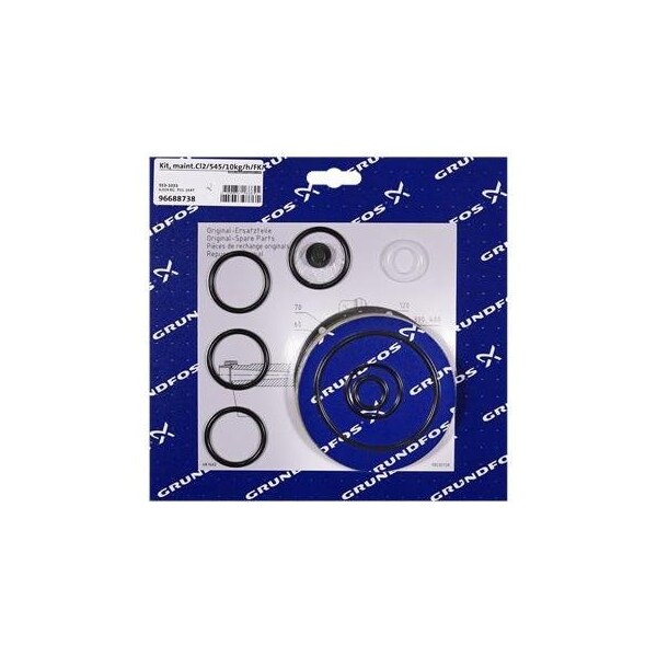 Pump Repair Parts- Kit, maint.Cl2/545/10kg/h/FKM/PTFE, Dosing Pumps.